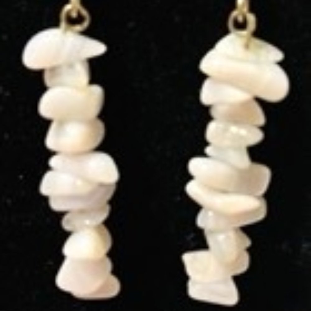 Natural stone earrings